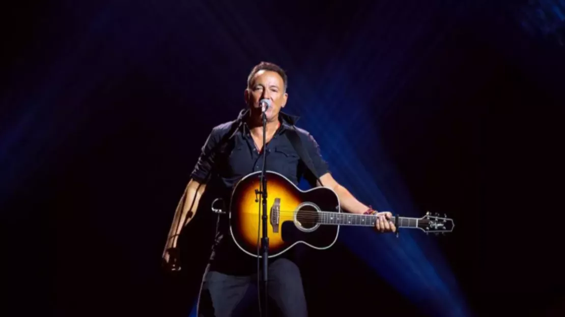 Bruce Springsteen sur scène.